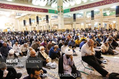 برگزاری مراسم سالگرد ارتحال در کمال آرامش