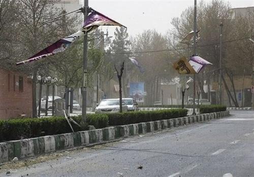 وزش باد شدید در پایتخت