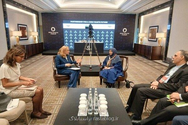 دیدار دبیر اجرایی کمیسیون اقتصادی سازمان ملل با رئیس سازمان محیط زیست