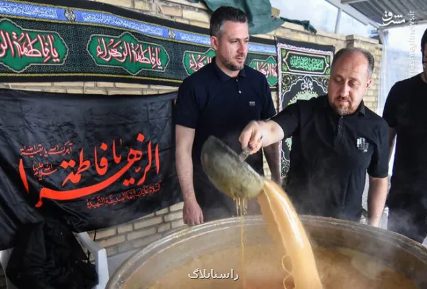 عکس، سنت خانگی نذر سمنوپزان در سمنان