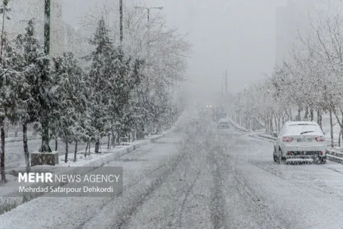 آخرین وضعیت ترافیکی جاده های کشور بارندگی باران و برف در 7 استان