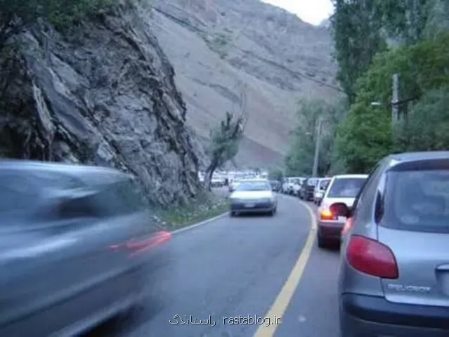 ترافیک سنگین در راه برگشت مسافران از شهرهای شمالی