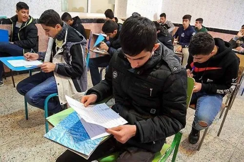 برنامه امتحانات غائی بدون هیچ نوع تغییر
