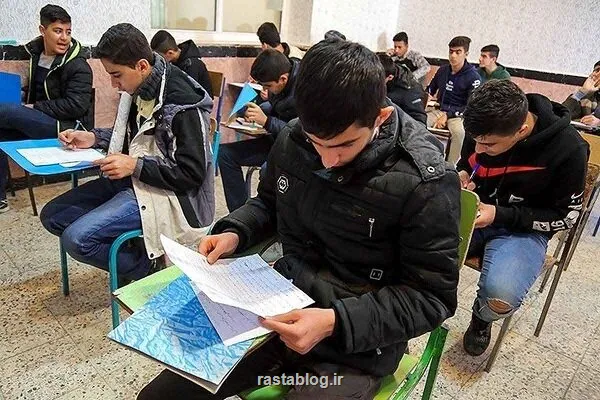 برنامه امتحانات غائی بدون هیچ نوع تغییر