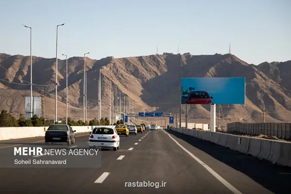 ترافیک سنگین در جاده های شمال مسیرهای اربعین روان است