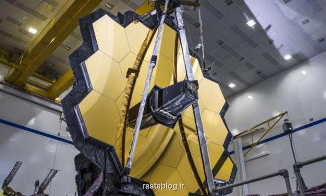 آینه اصلی تلسكوپ فضایی جیمزوب ناسا نصب شد
